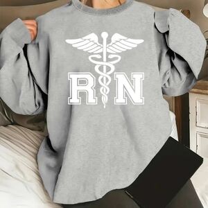 RN Sweatshirt Gray NWT